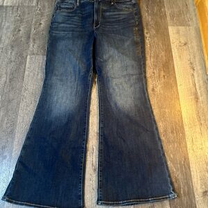 American Eagle Outfitters Dark Blue Flare Jeans